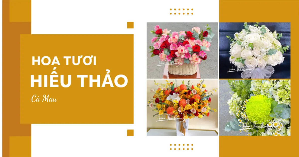 Shop hoa tươi Hiếu Thảo Cà Mau