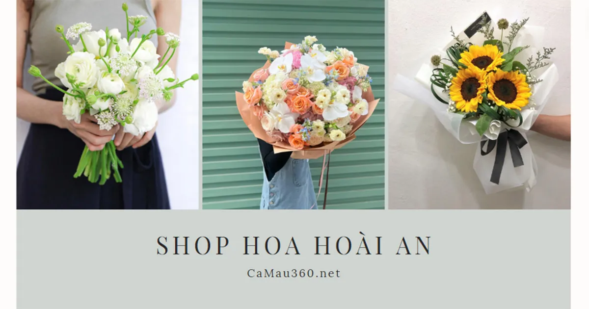 Shop hoa Cà Mau - Hoài An