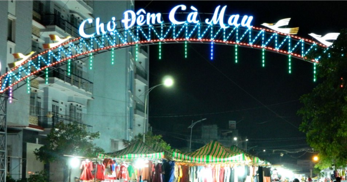 Chợ đêm Cà Mau ở đâu?