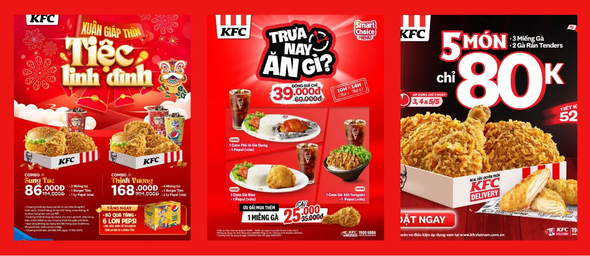 Khuyến mãi KFC Cà Mau 