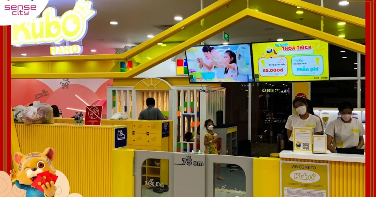 Khu vui chơi trẻ em Sense City Cà Mau