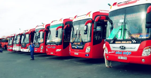 Nhà xe Hòa Hiệp Cà Mau đi Bình Dương