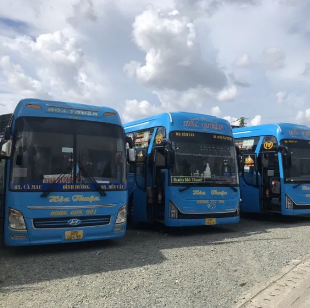Nhà xe Hòa Thuận Cà Mau đi Bình Dương