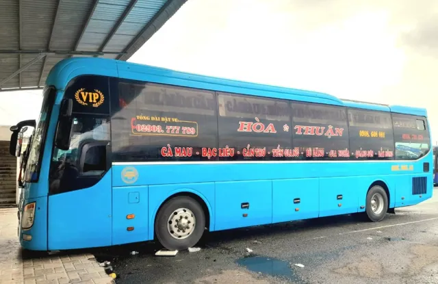 Nhà xe Hòa Thuận Cà Mau đi Đồng Nai
