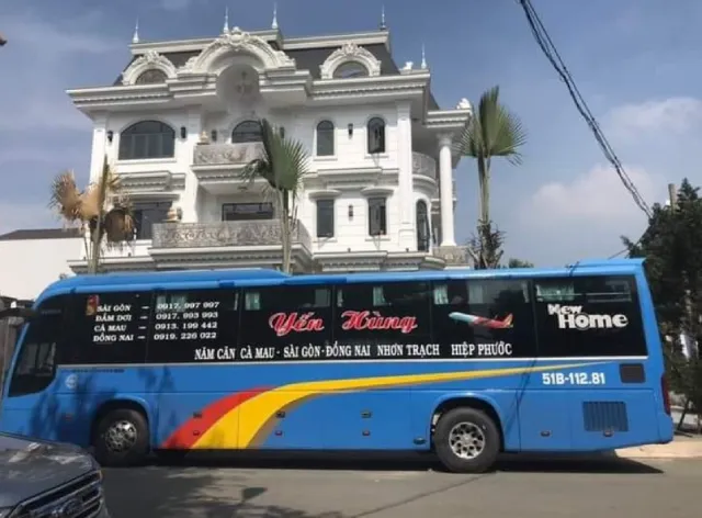 Nhà xe Yến Hùng Cà Mau đi Đồng Nai
