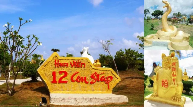 Hoa viên 12 con giáp