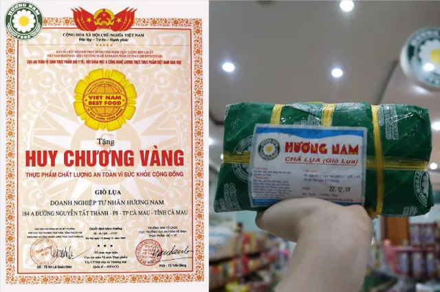 Chả lụa Hương Nam Cà Mau