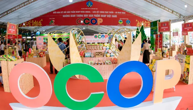 Khu triển lãm sản phẩm OCOP