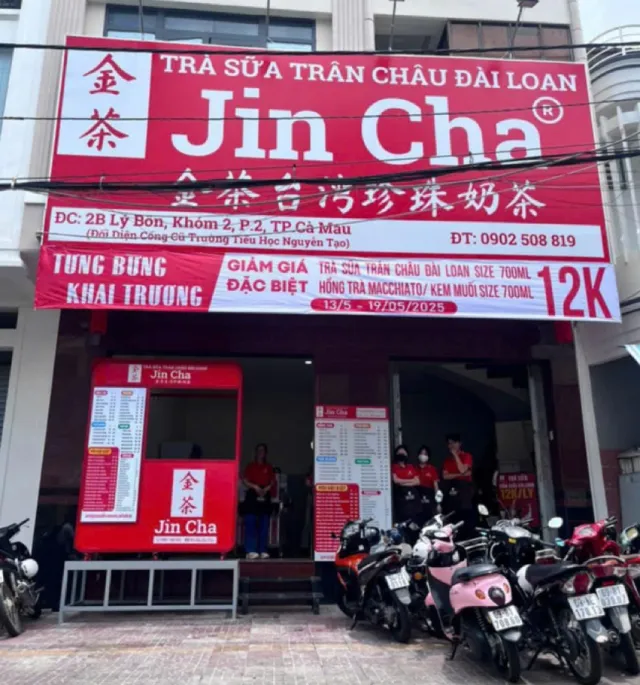 Trà sữa Jin Cha Cà Mau ở đâu?