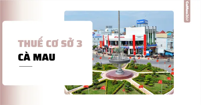 Trụ sở, Địa bàn quản lý của Thuế cơ sở 3 tỉnh Cà Mau 2025