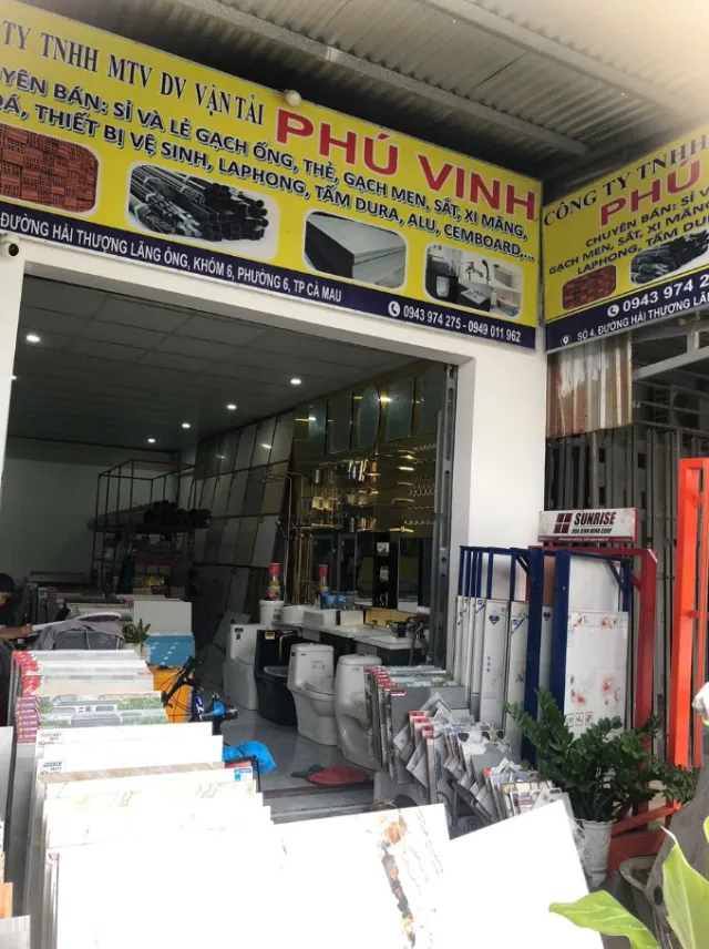 Cửa hàng Phú Vinh Cà Mau