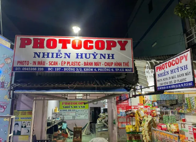 Photocopy Nhiễu Huỳnh Cà Mau