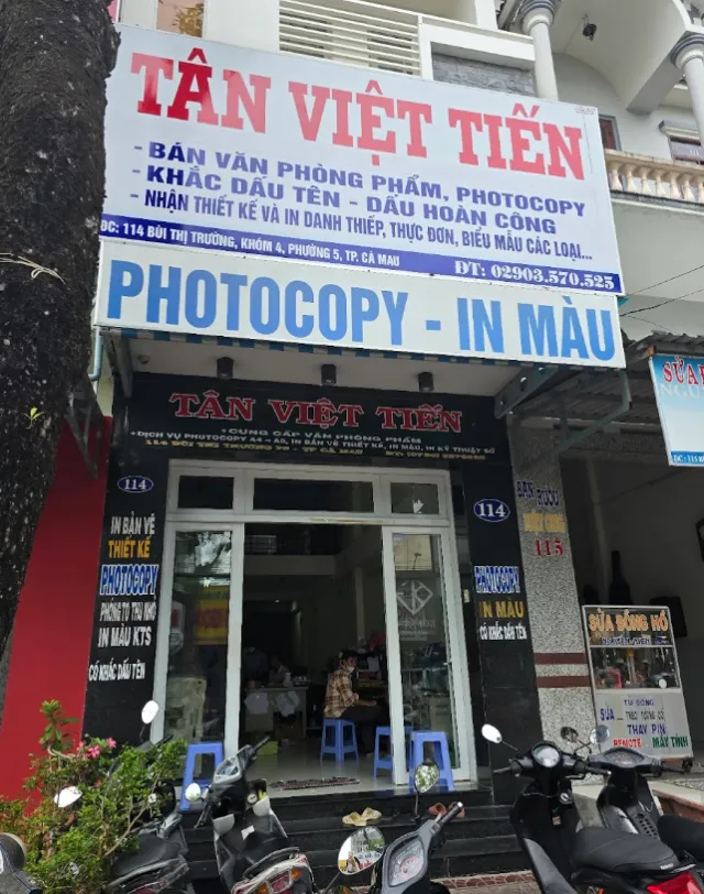 Photocopy Tân Việt Tiến Cà Mau