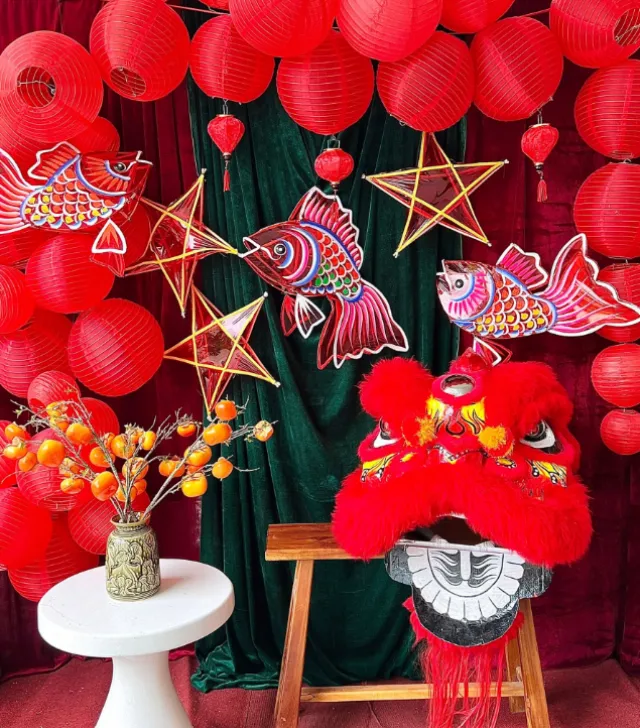 Các quán cà phê decor Trung thu đẹp