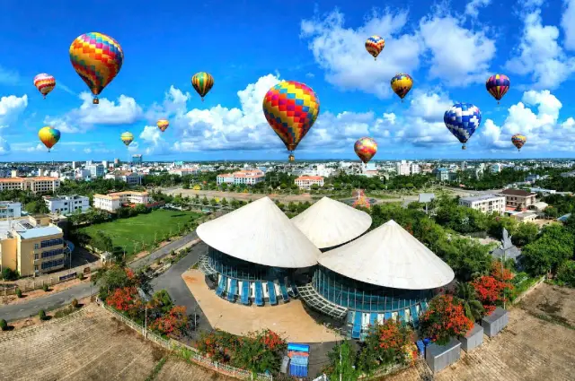 34 khinh khí cầu