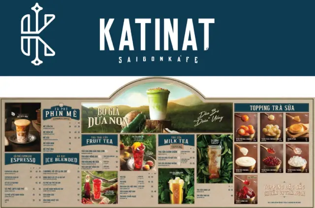 Menu Katinat Cà Mau có gì?