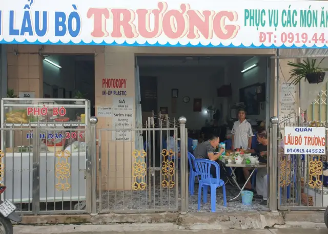 Lẩu bò Trương Cà Mau