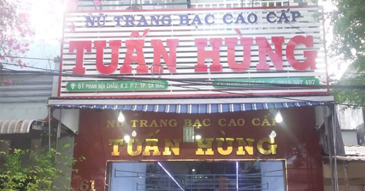 Tiệm bạc Tuấn Hùng Cà Mau