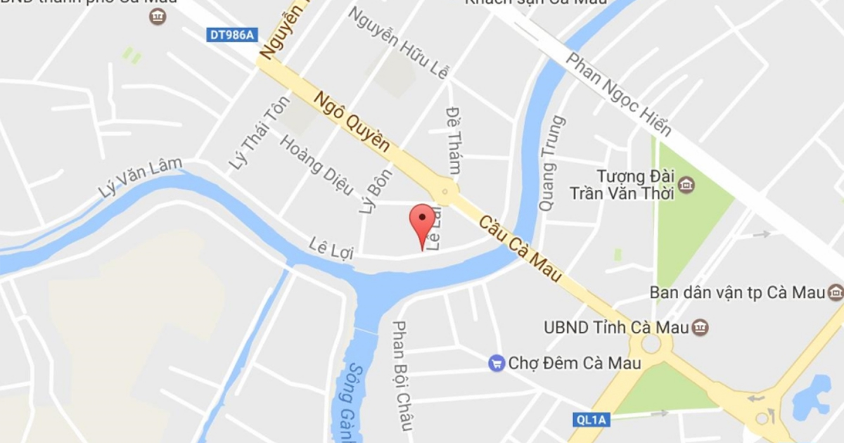 địa chỉ quán đá đậu ông Dú Cà Mau