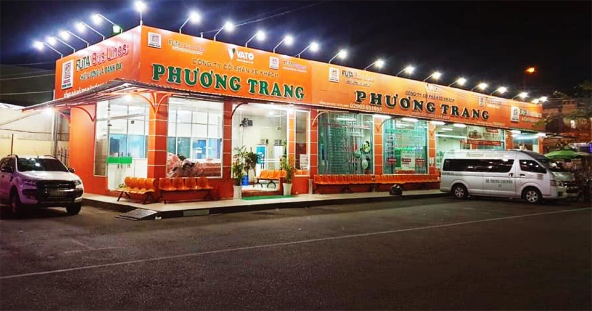 Nhà xe Phương Trang Cà Mau đi Sài Gòn