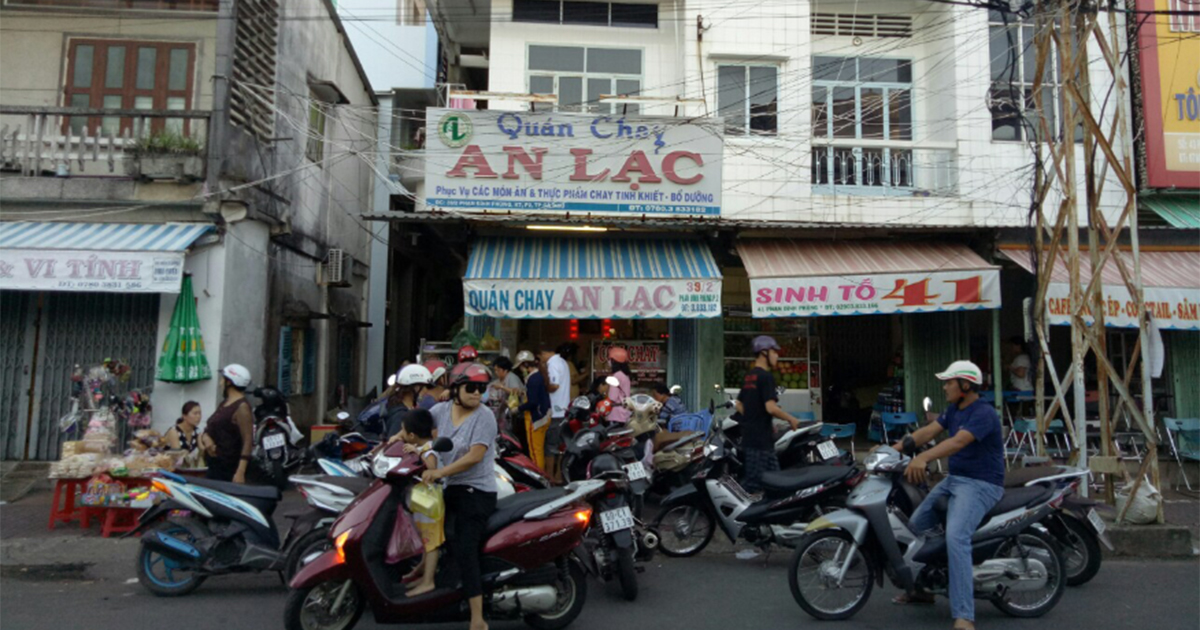 Quán chay An Lạc Cà Mau